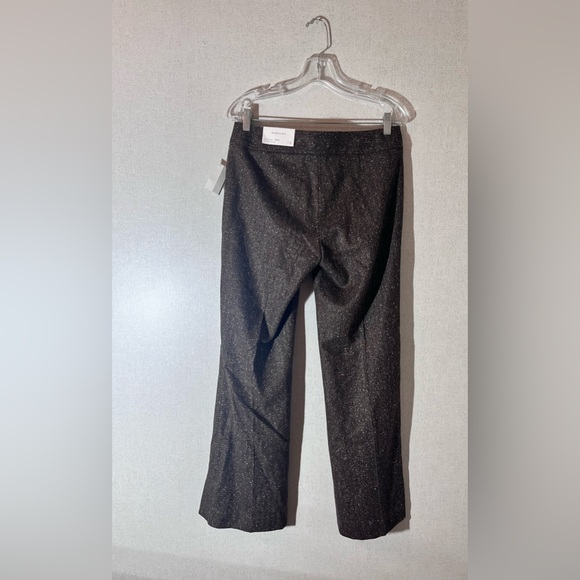 Harold's Women's Wool Silk Blend Trousers Pants Lined Sz 6 Herringbone - Picture 2 of 3